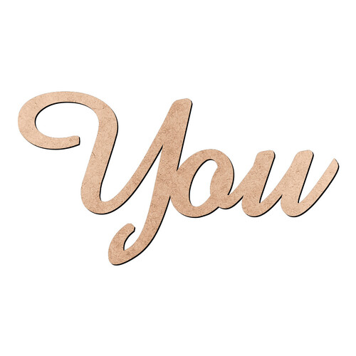 Recorte You Amaze / MDF 3mm