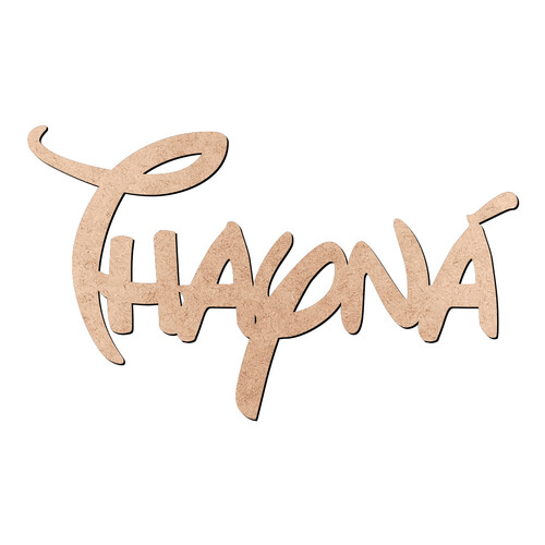 Recorte Thayná Disney / MDF 3mm