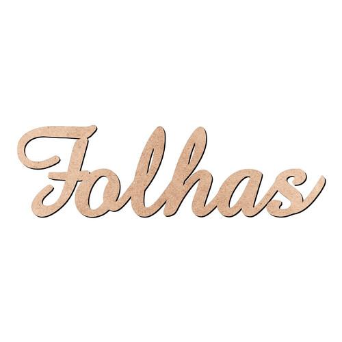 Recorte Folhas Amaze / MDF 3mm