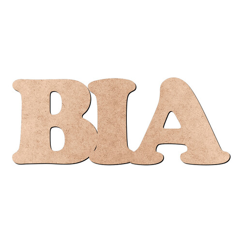 Recorte BIA Cooper Black / MDF 3mm