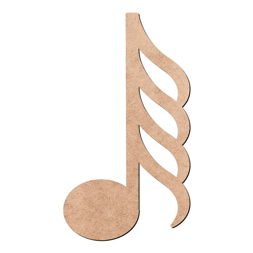 Recorte Nota Musical / MDF 3mm