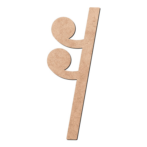 Recorte Nota Musical / MDF 3mm