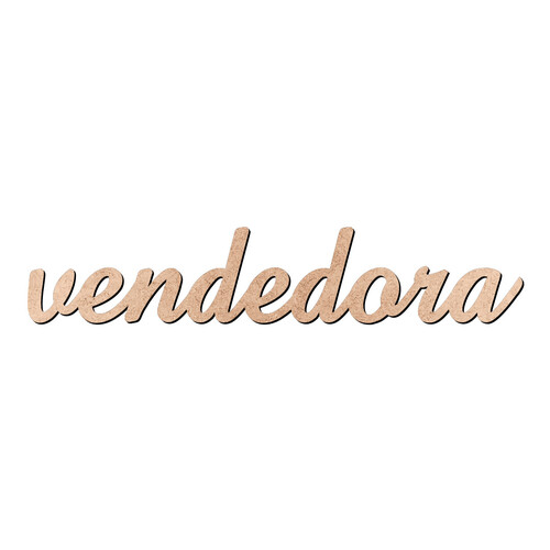 Recorte vendedora Amaze / MDF 3mm
