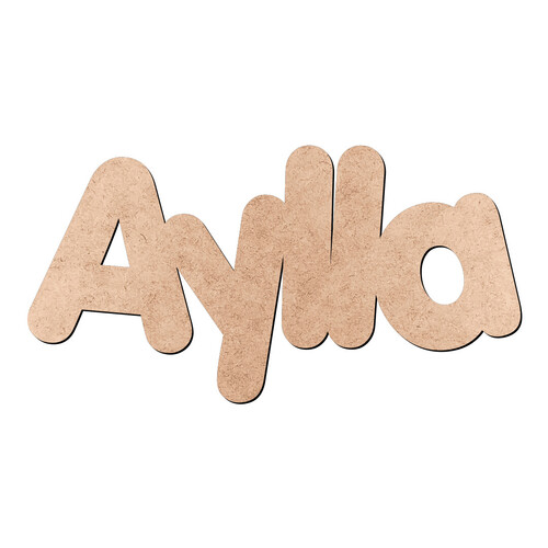 Recorte Aylla Porkys / MDF 3mm