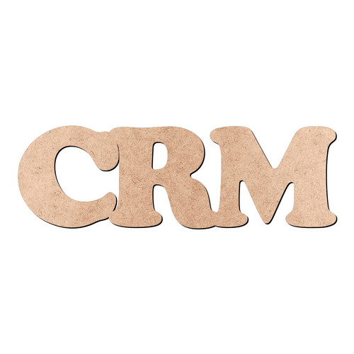Recorte CRM Cooper Black / MDF 3mm