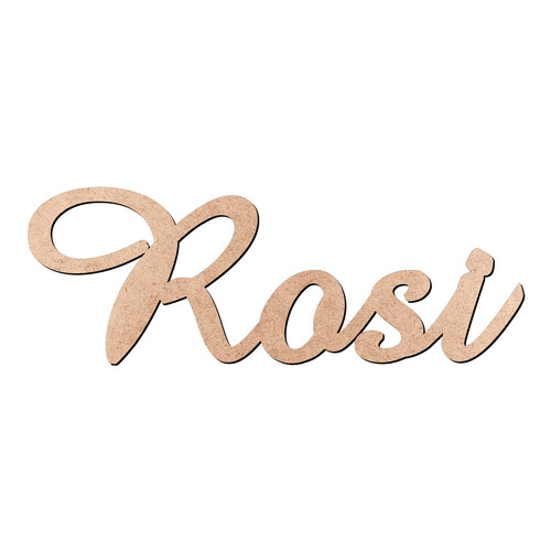Recorte Rosi Amaze / MDF 3mm
