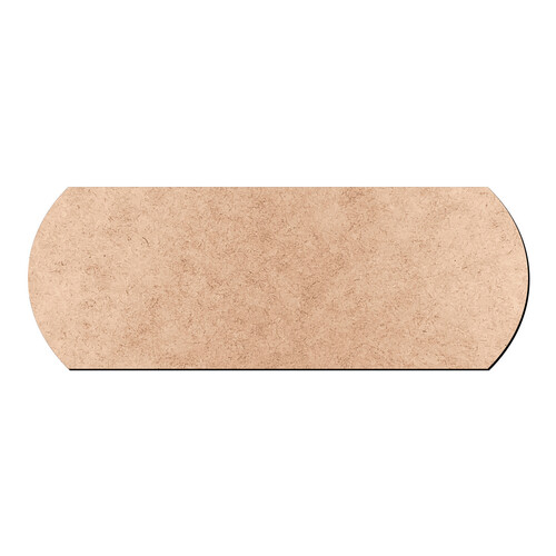 Recorte Placa Retangular Lat Arr / MDF 3mm