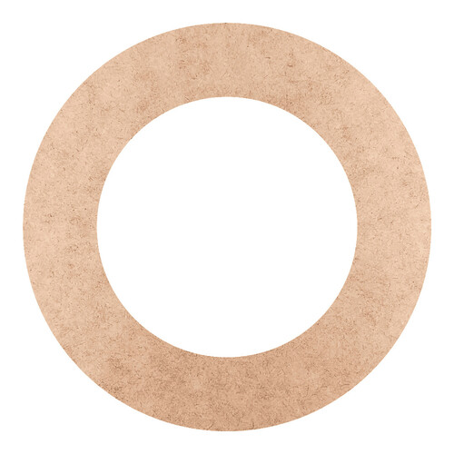 Recorte Moldura Cir 11 cm Borda 2 cm / MDF 3mm