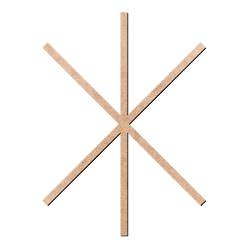 Recorte Símbolo Divisor / MDF 3mm