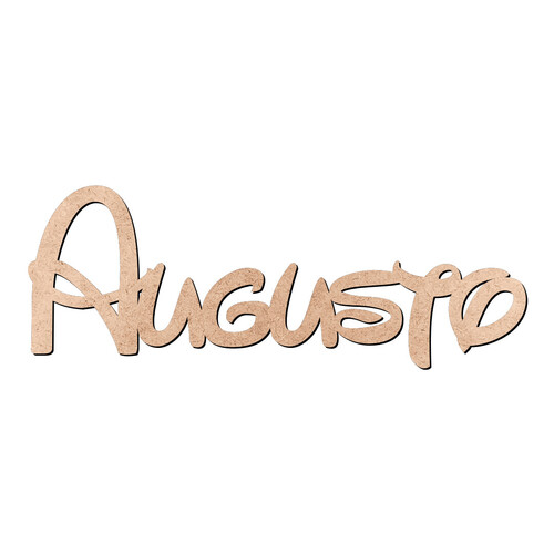 Recorte Augusto Disney / MDF 3mm