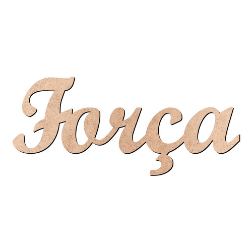 Recorte Força Script Mt Std / MDF 3mm