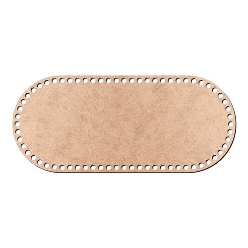 Recorte Base Ret Arr Cesto F Malha 13 x 30 cm / MDF 3mm