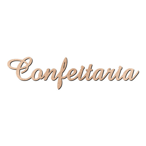 Recorte Confeitaria Amaze / MDF 3mm