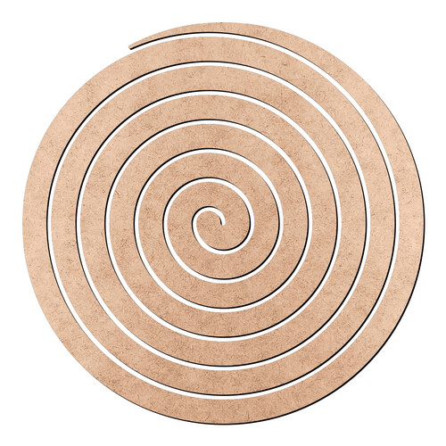 Recorte Espiral / MDF 3mm