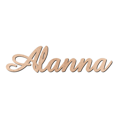 Recorte Alanna Amaze / MDF 3mm
