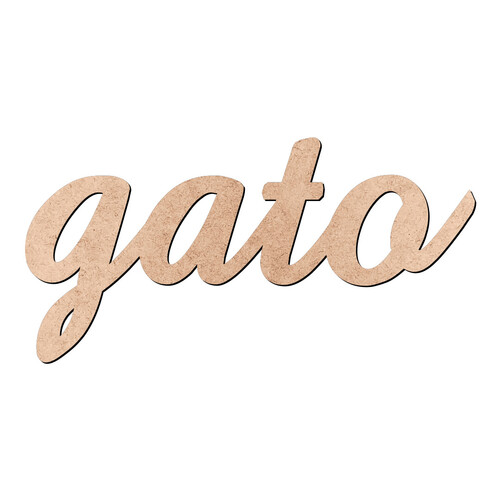 Recorte gato Amaze / MDF 3mm