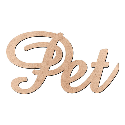 Recorte Pet Amaze / MDF 3mm