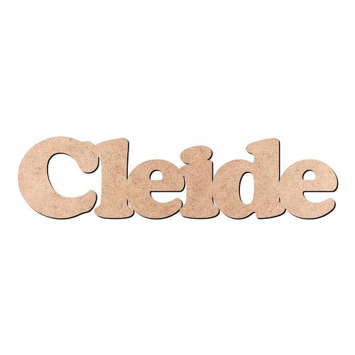 Recorte Cleide Cooper Black / MDF 3mm