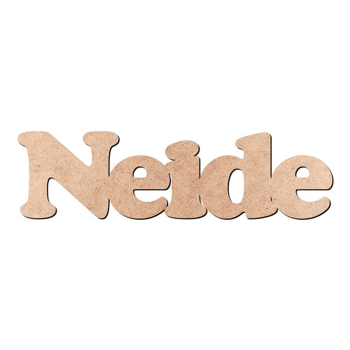 Recorte Neide Cooper Black / MDF 3mm