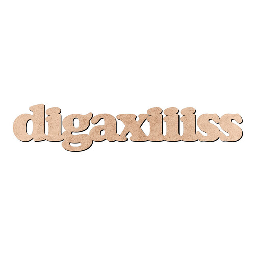 Recorte digaxiiiss Cooper Black / MDF 3mm