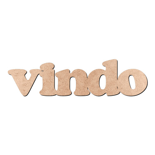 Recorte vindo Cooper Black / MDF 3mm