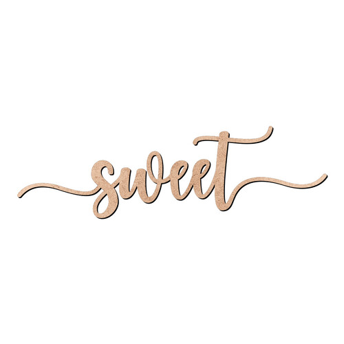 Recorte sweet  / MDF 3mm