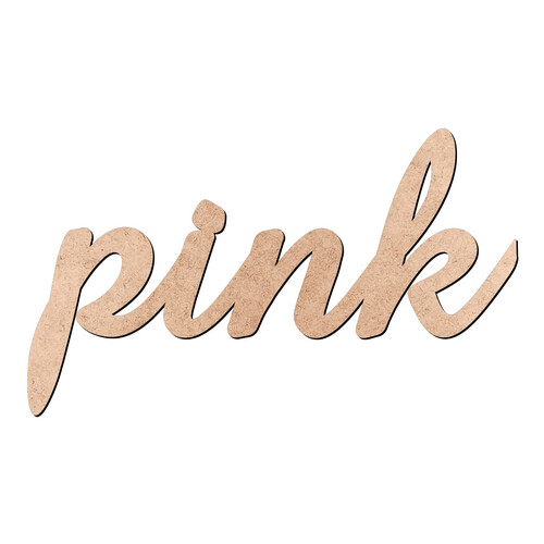 Recorte pink Amaze / MDF 3mm