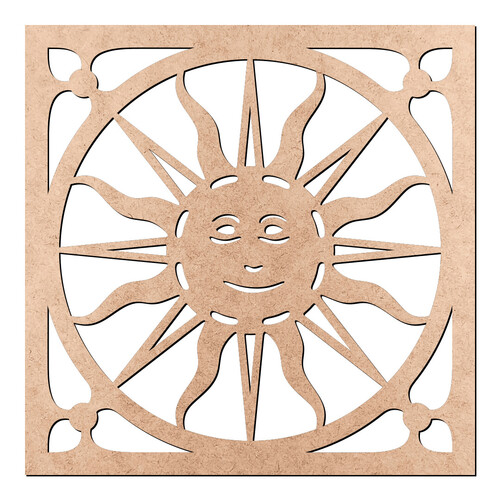 Recorte Sol / MDF 3mm