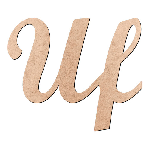 Recorte Uf Script Mt Std / MDF 3mm