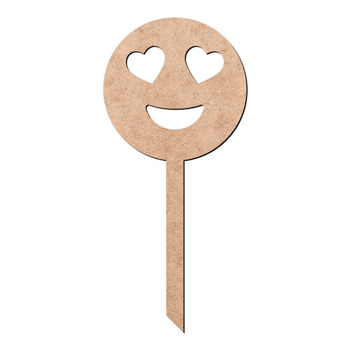 Recorte Enfeite de Cuia Emoticon / MDF 3mm