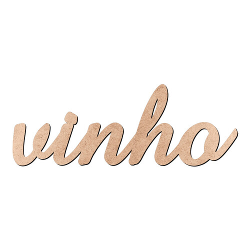 Recorte vinho Amaze / MDF 3mm