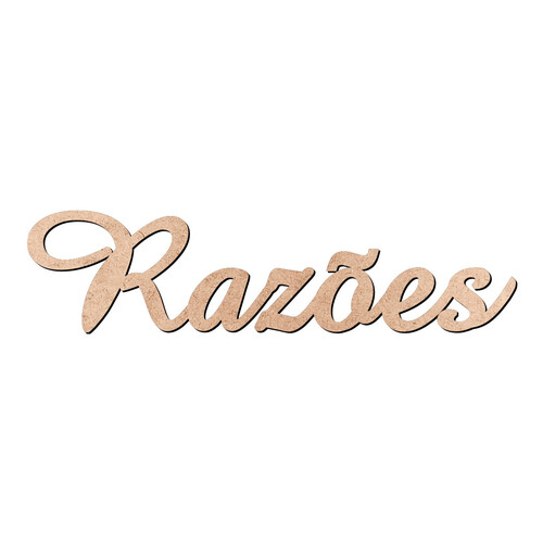 Recorte Razões Amaze / MDF 3mm