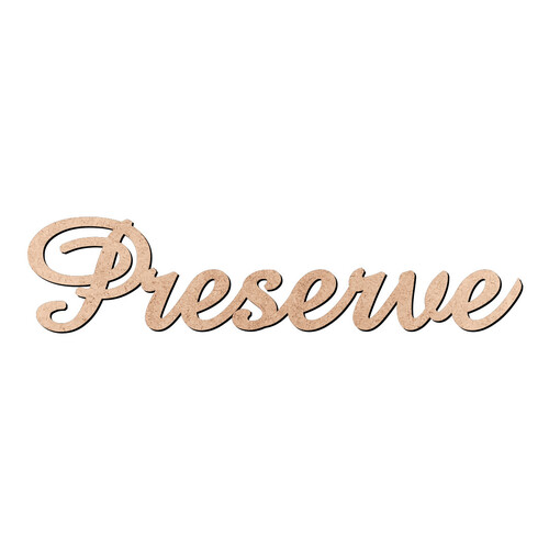 Recorte Preserve Amaze / MDF 3mm