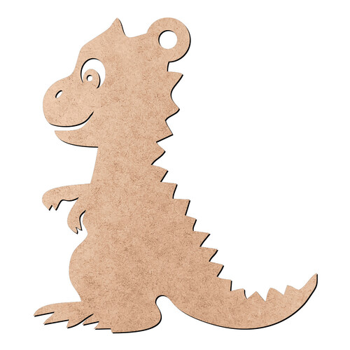 Recorte Dinossauro Furinho / MDF 3mm