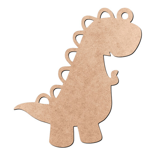 Recorte Dinossauro Furinho / MDF 3mm