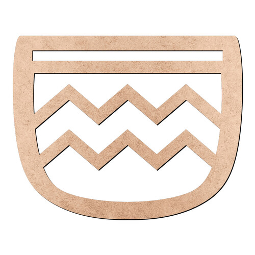 Recorte Vaso / MDF 3mm