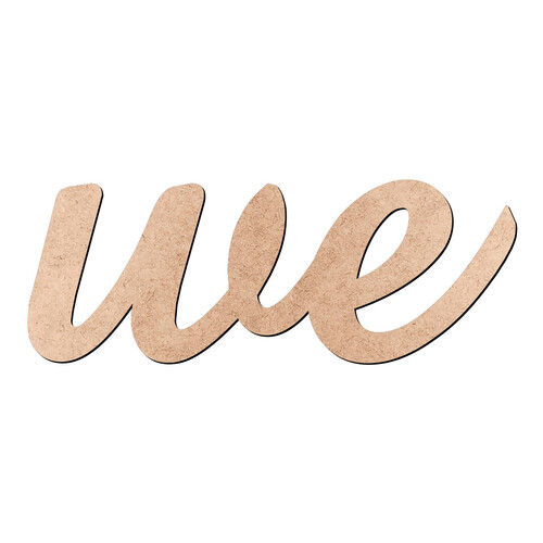 Recorte we Amaze / MDF 3mm