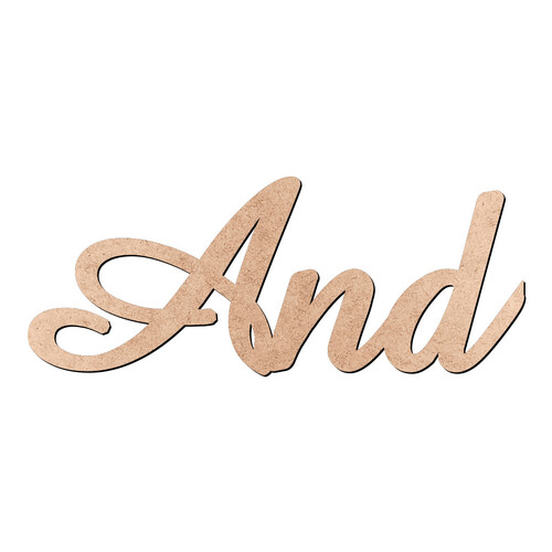 Recorte And Amaze / MDF 3mm