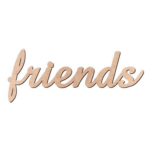 Recorte friends Amaze / MDF 3mm