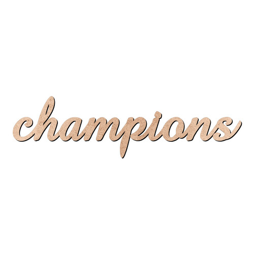 Recorte champions Amaze / MDF 3mm