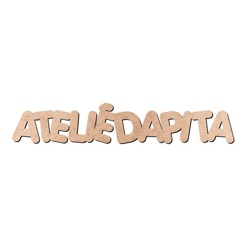 Recorte ATELIÊDAPITA Porkys / MDF 3mm