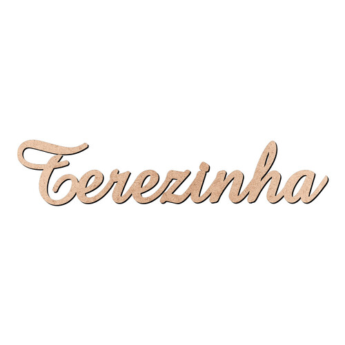Recorte Terezinha Amaze / MDF 3mm