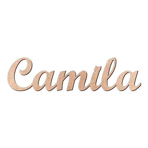 Recorte Camila Script Mt Std / MDF 3mm