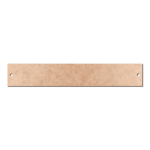 Recorte Placa Retangular Furos / MDF 3mm