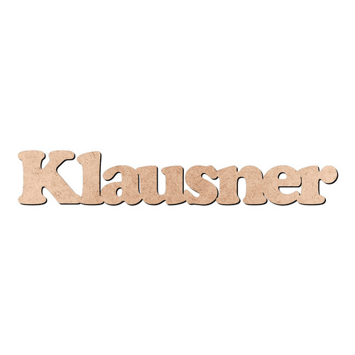 Recorte Klausner Cooper Black / MDF 3mm