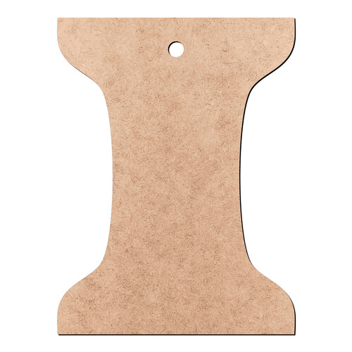 Recorte Plaquinha Carretel / MDF 3mm
