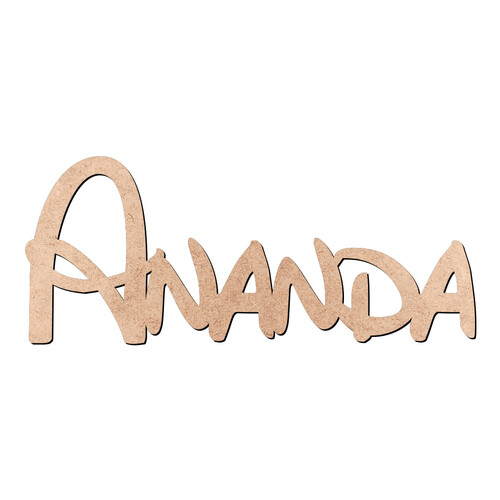 Recorte Ananda Disney / MDF 3mm