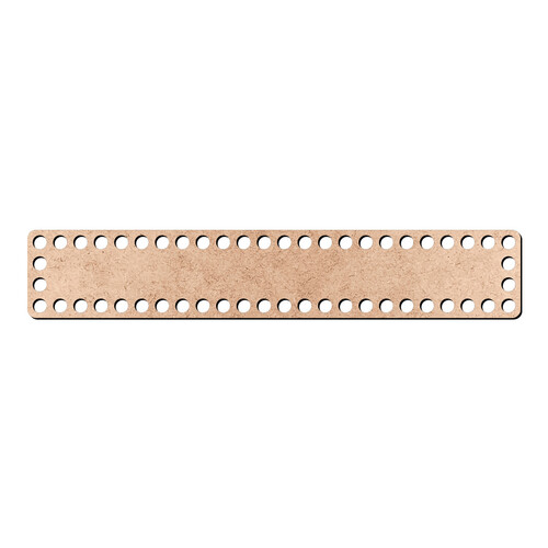 Recorte Base Ret Cesto Crochê 5 x 28 cm / MDF 3mm