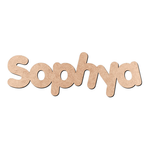 Recorte Sophya Porkys / MDF 3mm