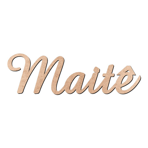 Recorte Maitê Amaze / MDF 3mm